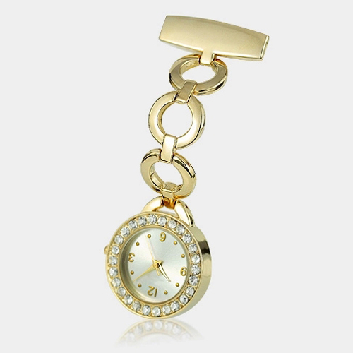 Henley Shining Nurse watch, Golden & Silver color,NS2106 - 副本
