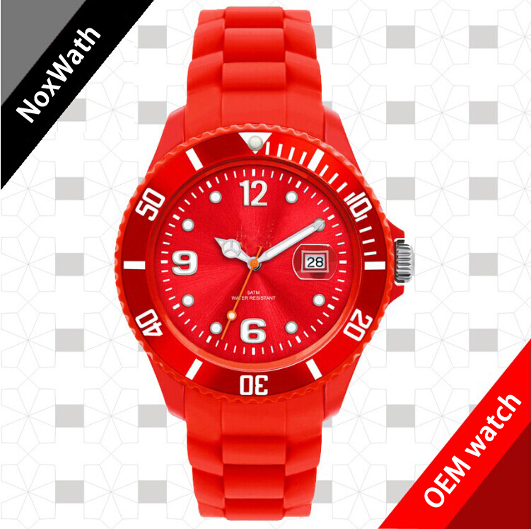 Date Day watch -- Red