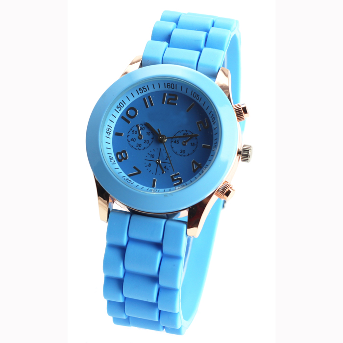 Geneva silicone watch NT6346