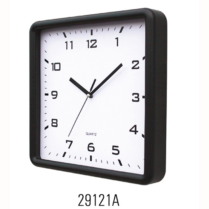 square wall clock 29121A