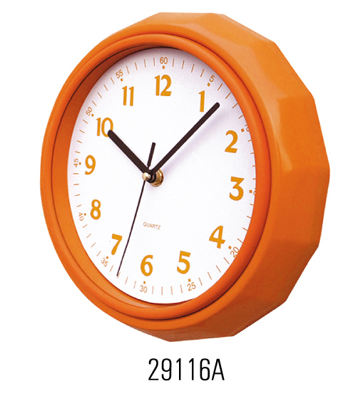 plastic wall clock 29116 