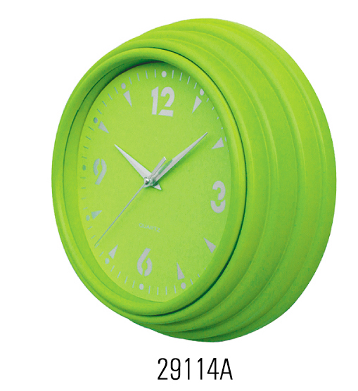 plastic wall clock 29114