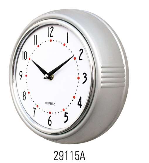 plastic wall clock 29115