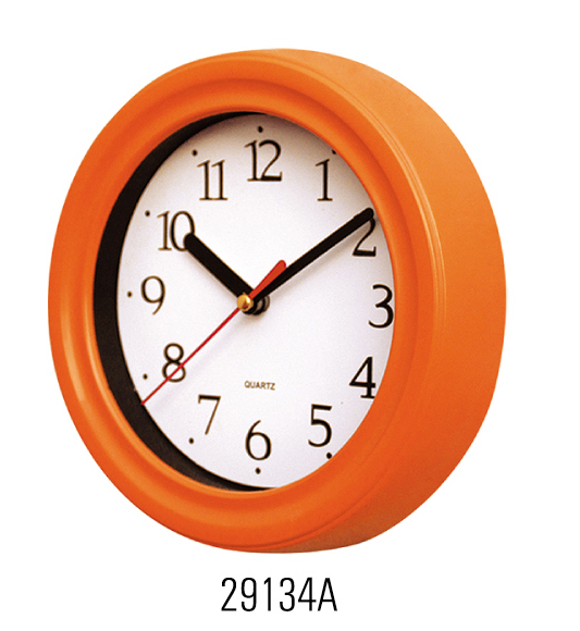 plastic wall clock 29134