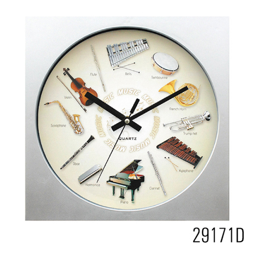 Instruments sound clock,sound clock,Instruments clock 29171