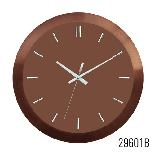 Metal wall clock .aluminium clock 29601