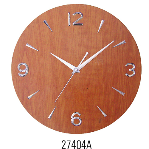 Wooden wall clock 27404 , MDF wall clock