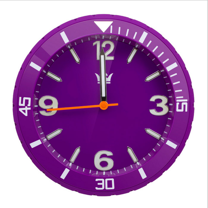 ice watch clock 25002 Purple AURIOL Wanduhr