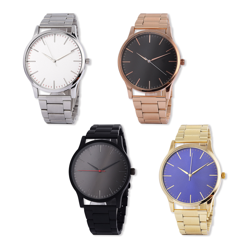 #3614 Men's wristwatch quartz analog high quality  - simple design