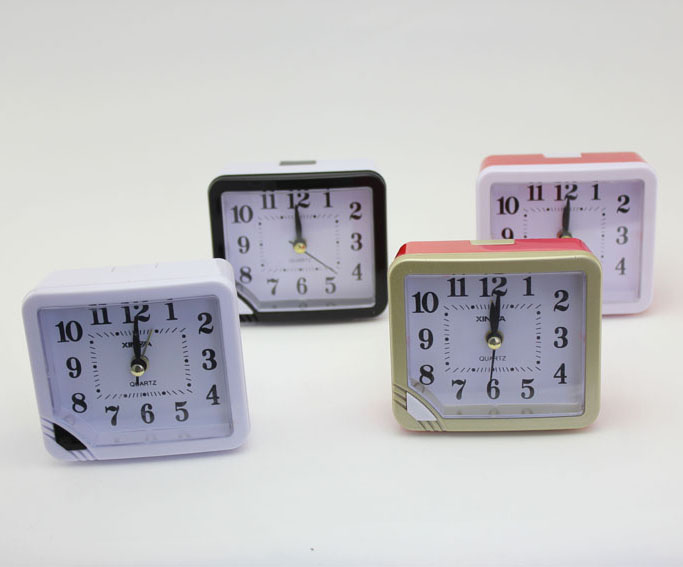 2792 mini square alarm clock