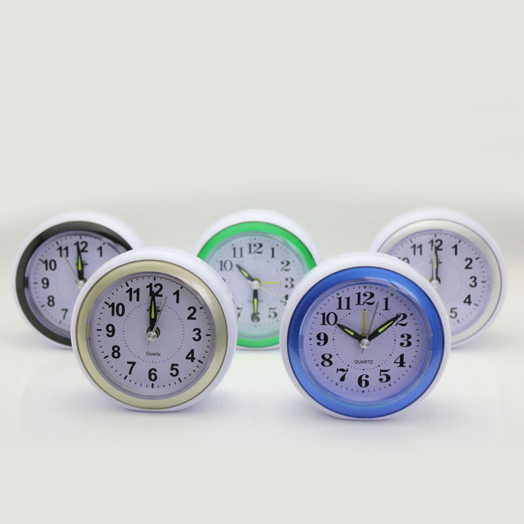 #2920 #24504 Quartz Analog Alarm Clock With Light