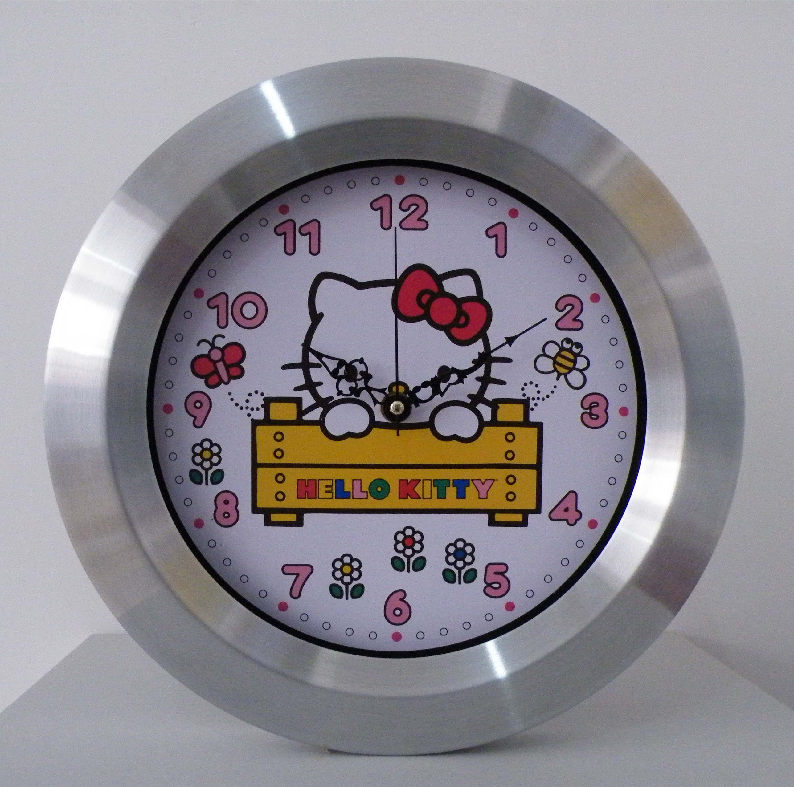 Metal wall clock .aluminium clock 07001