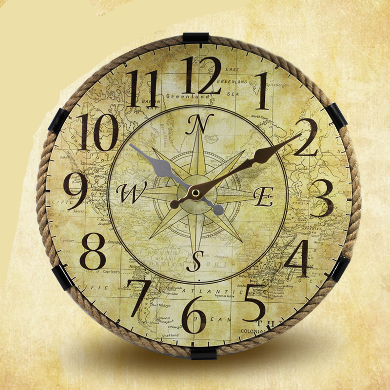 Wooden wall clock 17001