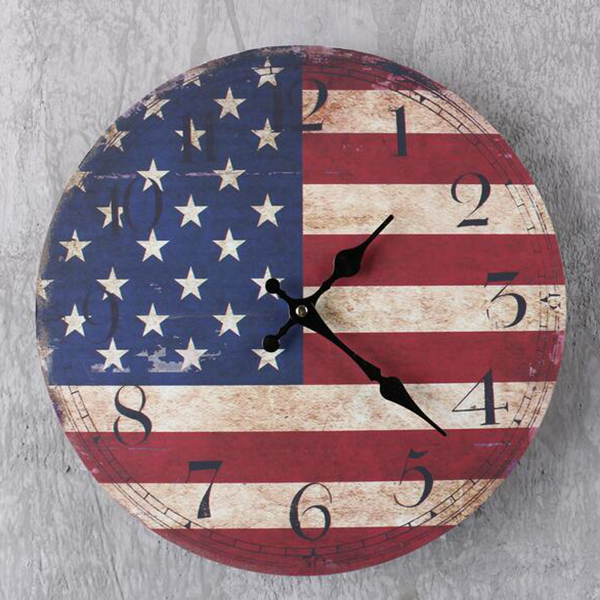Wooden wall clock 17010