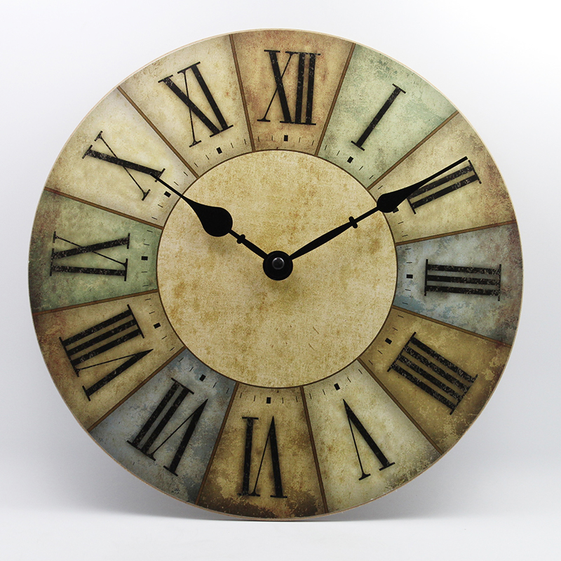 Wooden wall clock 17013