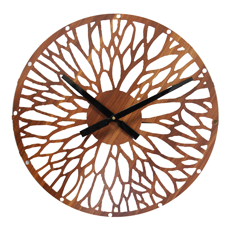 Wooden wall clock 17038