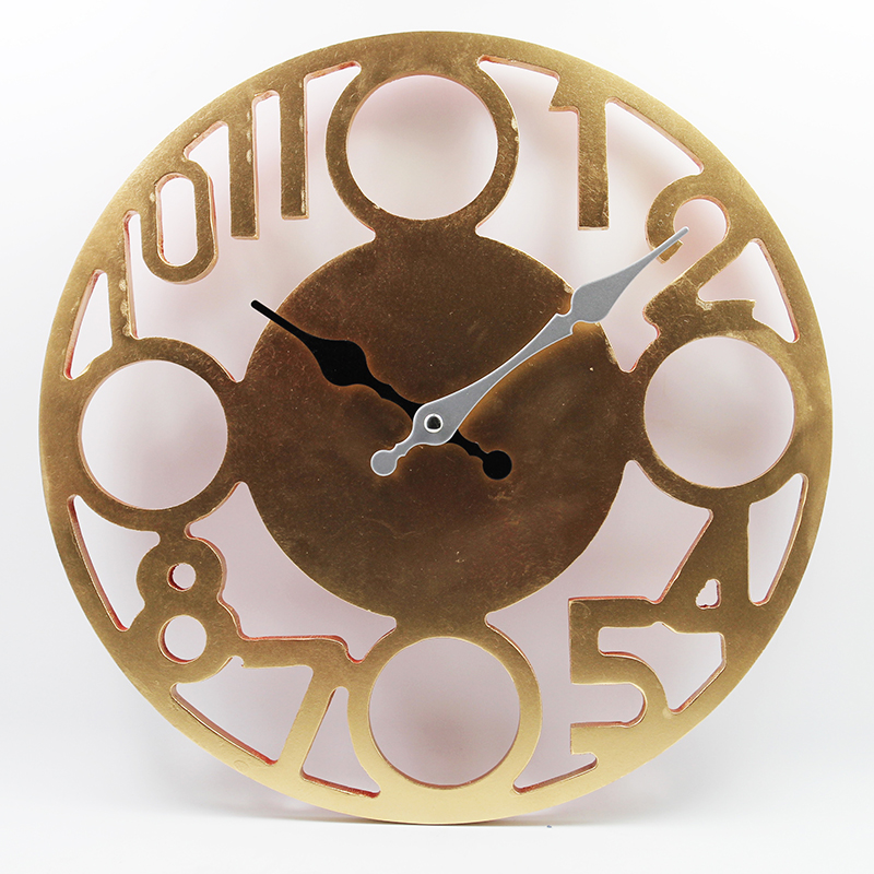 Wooden wall clock 17039