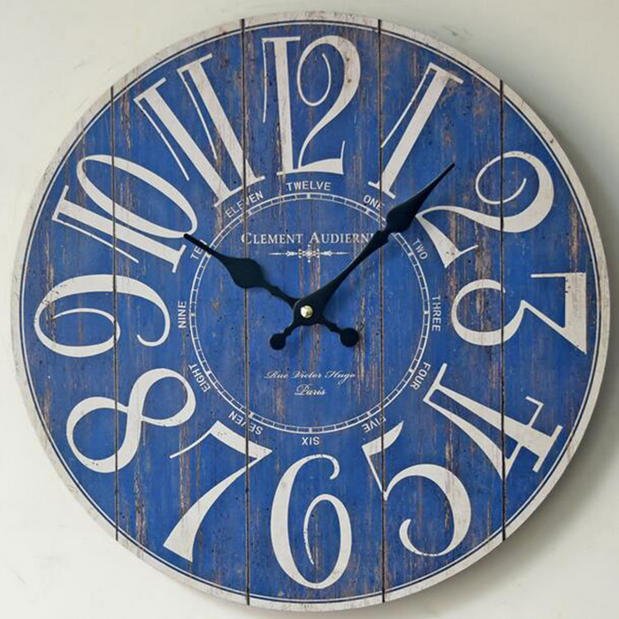 Wooden wall clock 17043