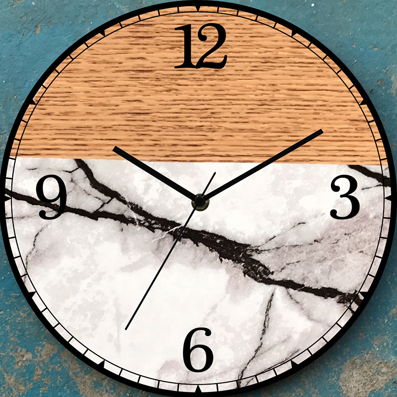 Wooden wall clock 17050