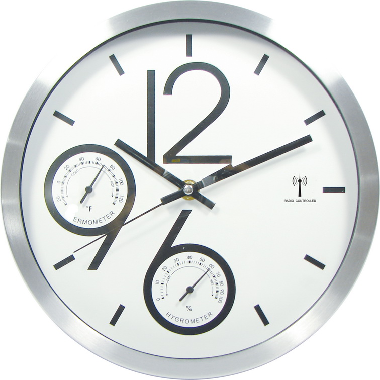 Metal wall clock 07017
