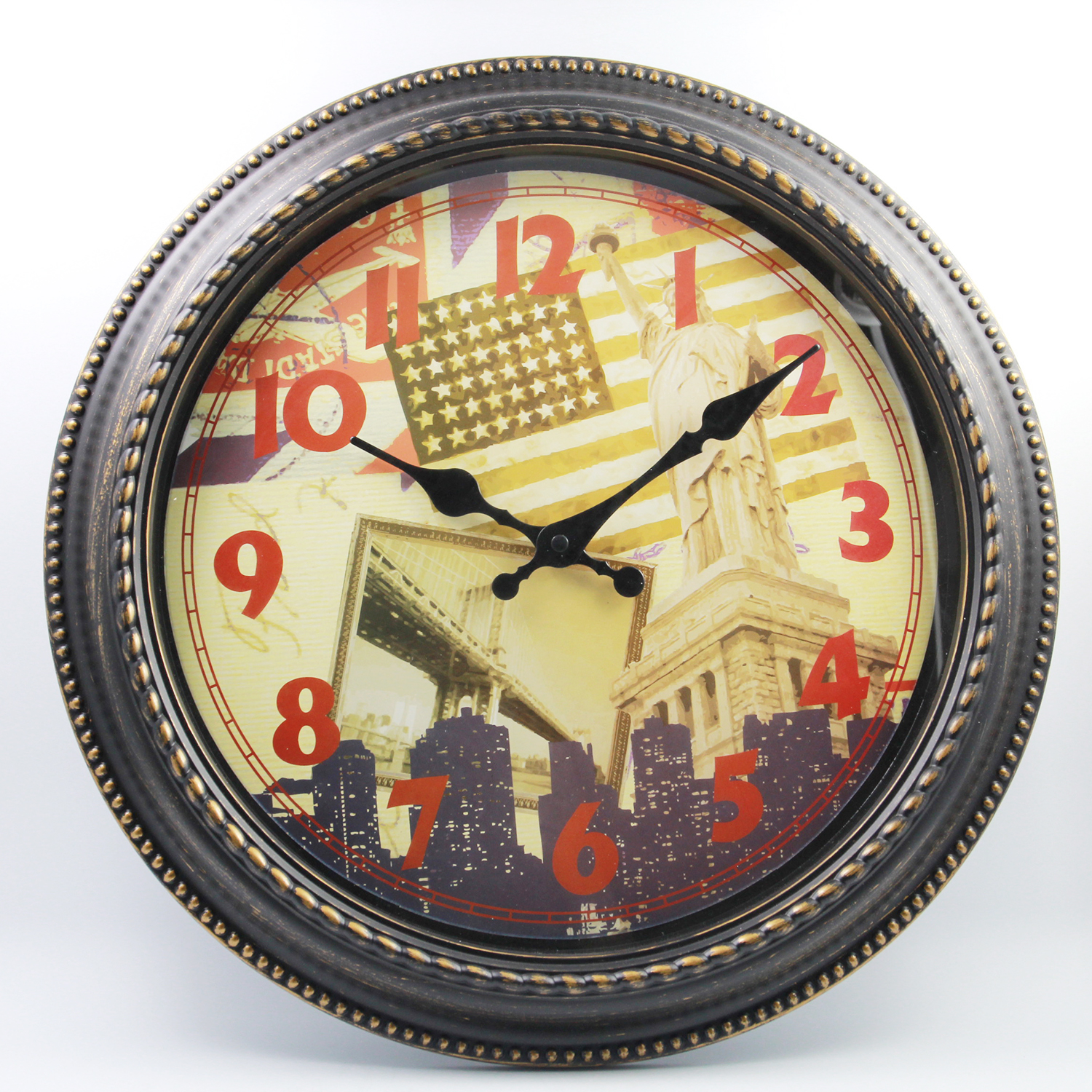 plastic wall clock dial custom 03042