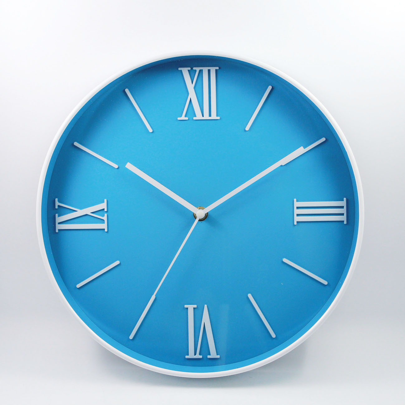  plastic wall clock dial custom colorful clock03075