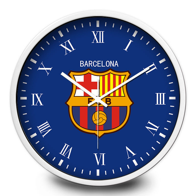 Barcelona plastic wall clock dial custom 18025